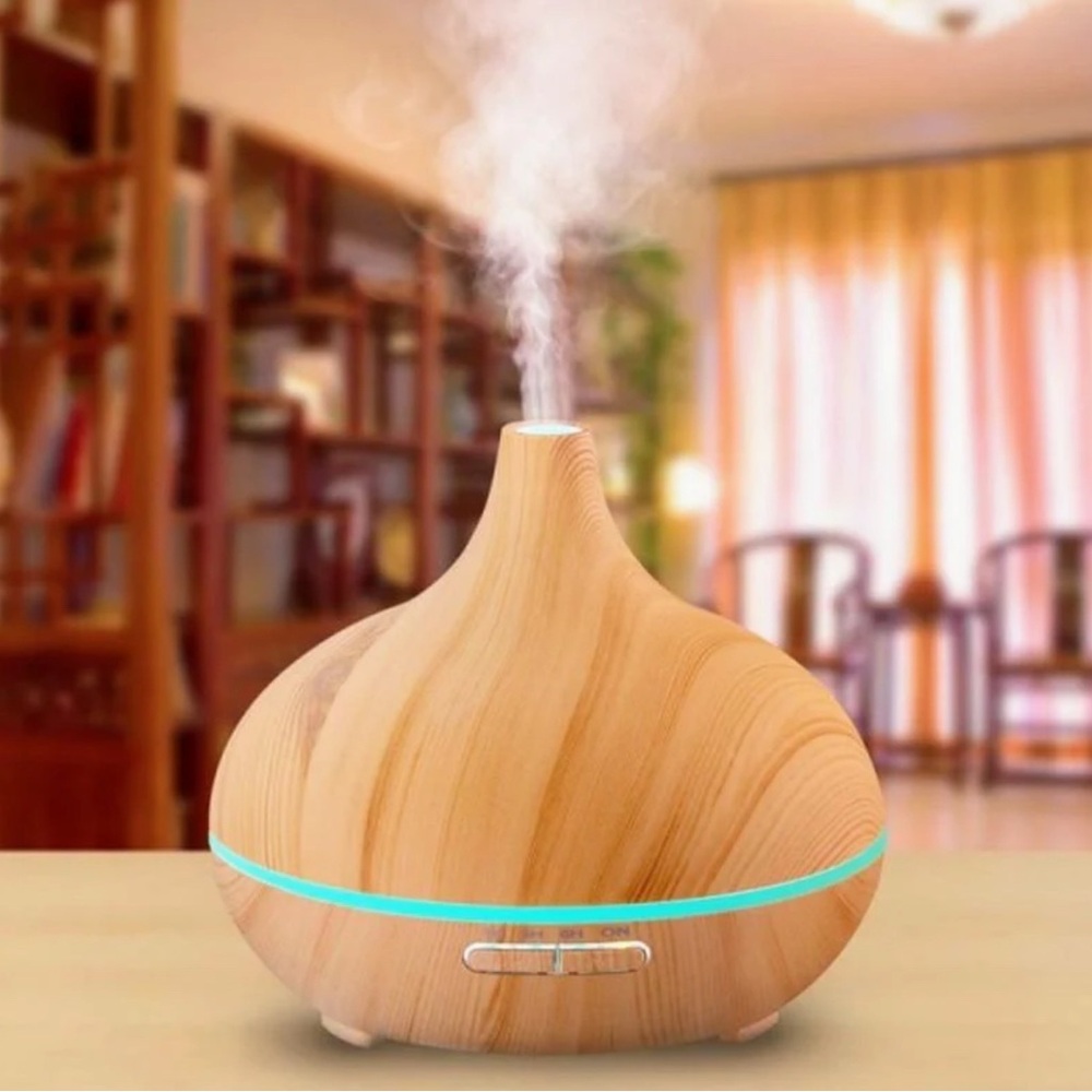 Bluzen The Alpine Bundle Wood Premium Aromatherapy Diffuser New in Box
